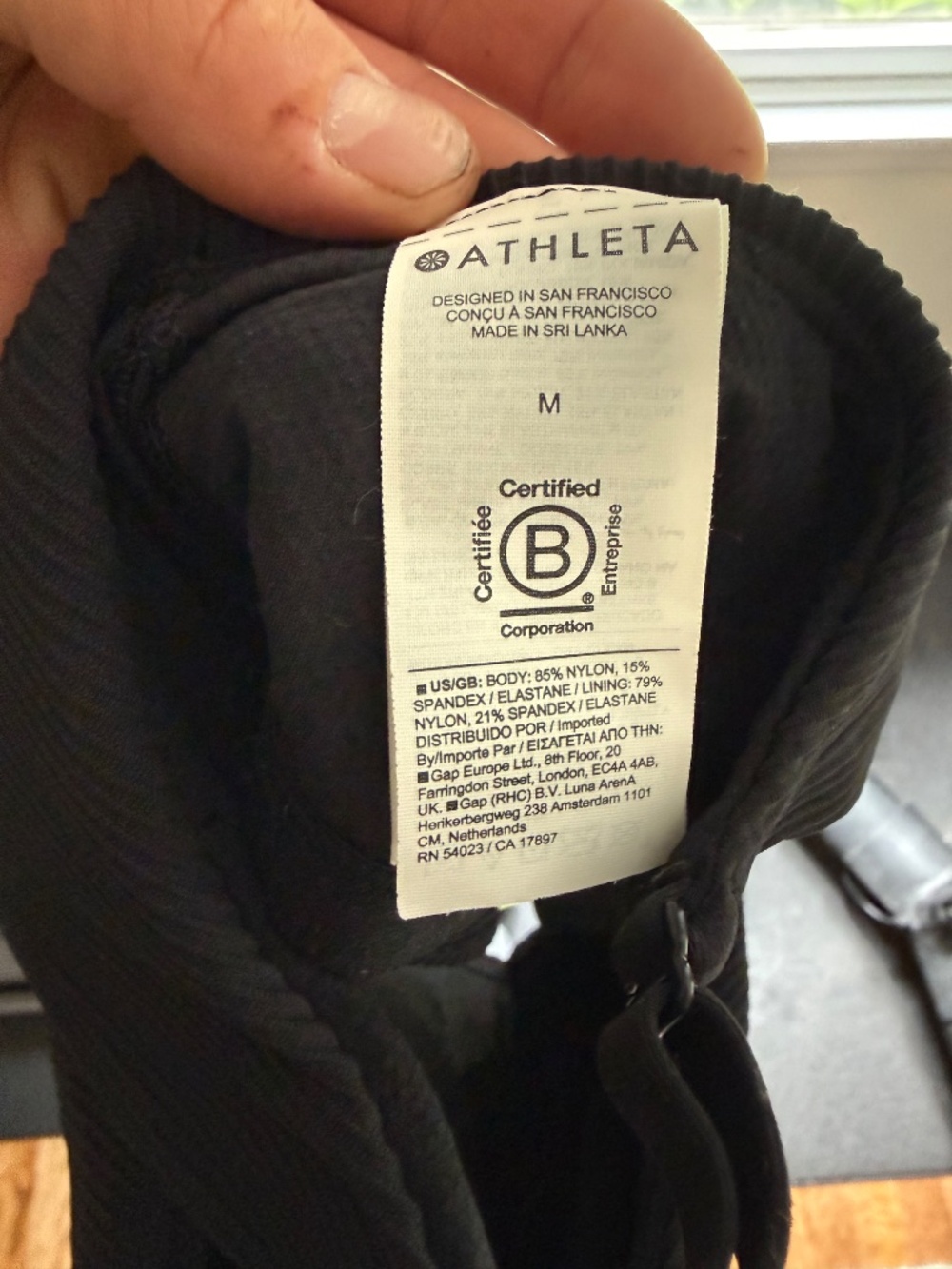 Athleta Cropped Rib Tank - Picture 2 of 2
